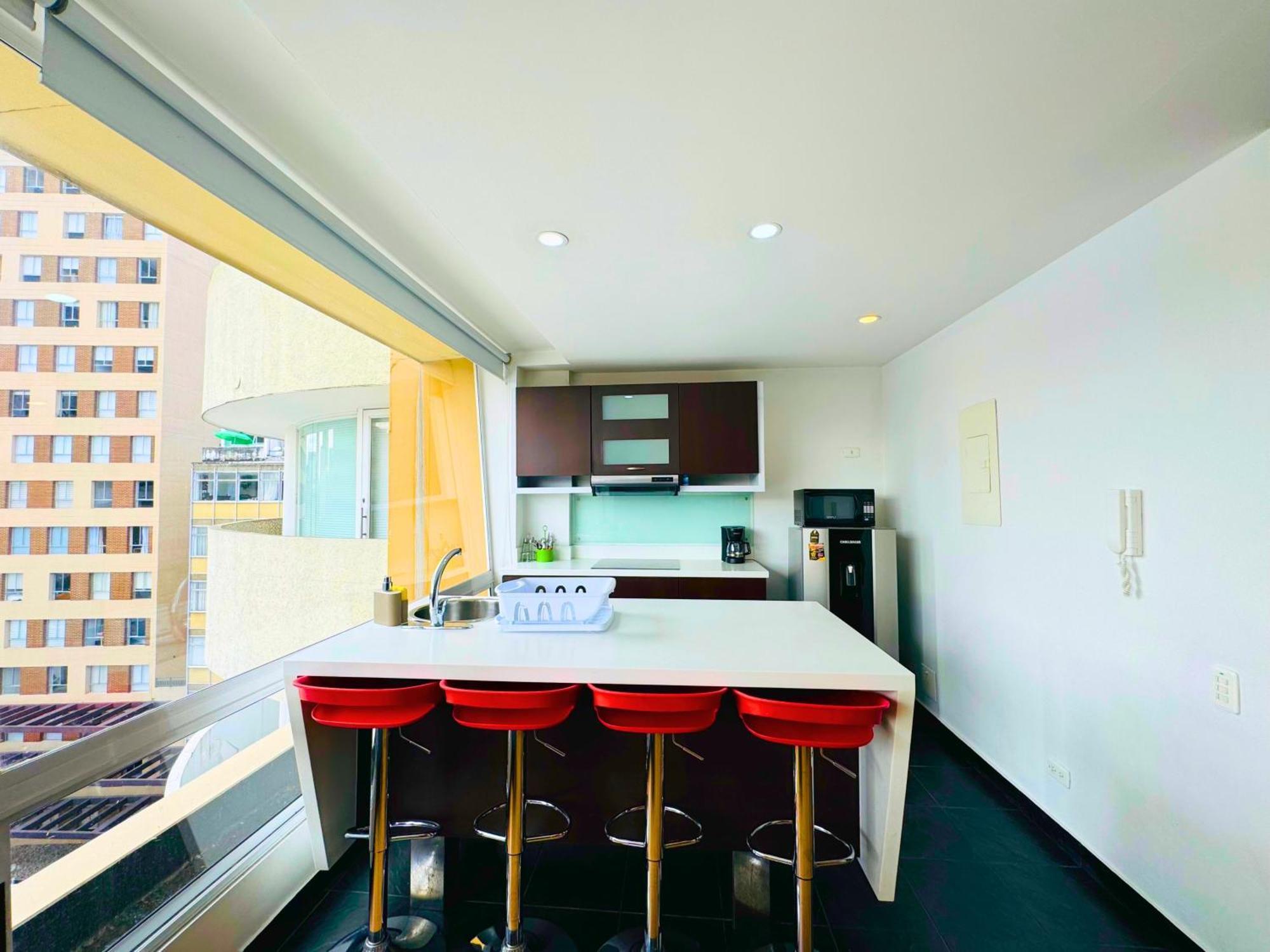 Aparta Suite Continental Bogotá Extérieur photo